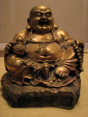 Будда  тяжелый бронзовый прошлый век 